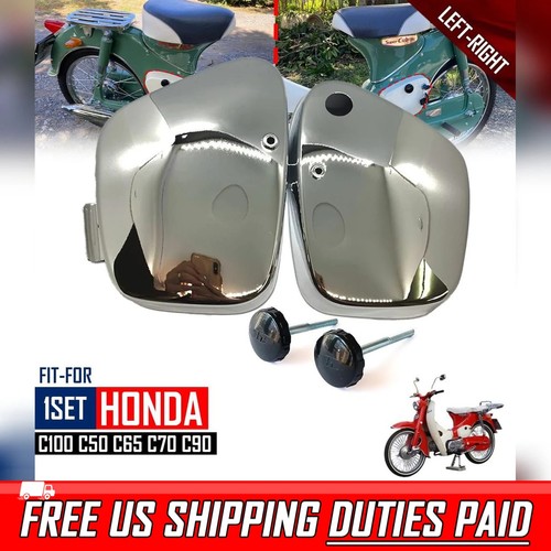 Side cover chrome latch knob - side, a
