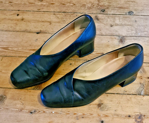 Shoes ladies vintage - vintage, black