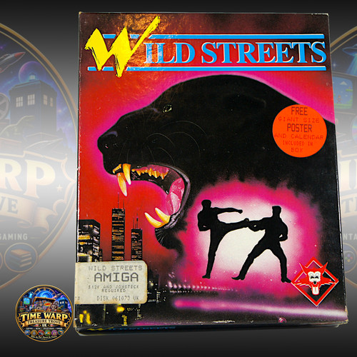 Wild streets commodore - wild, amiga