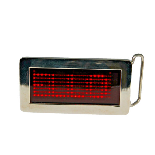 Unisex led belt buckle - led,
