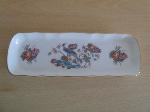 Wedgwood kutani crane trinket - wedgwood,