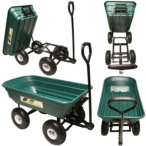 Rhyas 75l garden dump truck - 75l,