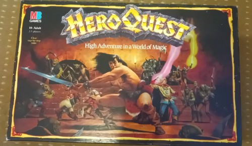 Heroquest 1990 edition board - edition,