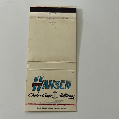 Hansen chris craft hatteras - hansen,