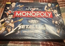 Metallica Monopoly ORIGINAL Hasbro 2011 Collector's Edition