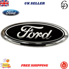 Ford Focus Mk3 Rear Badge Emblem Black (2011-2014) Fits Cmax , 14.5cm x 5.8cm