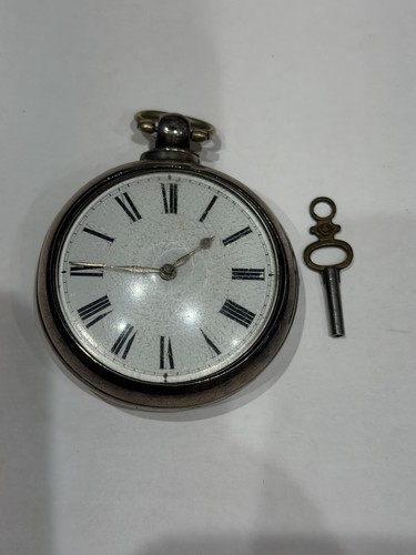 1855 verge fusee solid - verge, silver