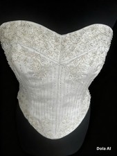 Stunning Vintage Ivory Silk