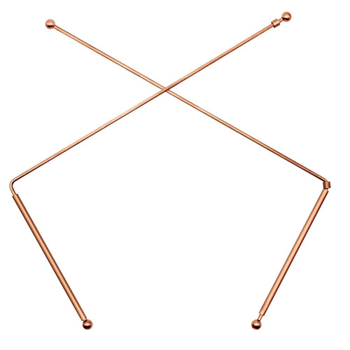 Copper dowsing rod - rod,