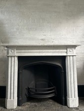 Marble Fire Surround for Cast Iron Fireplace