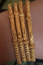 22ct Gold Indian Bangles 42.9g