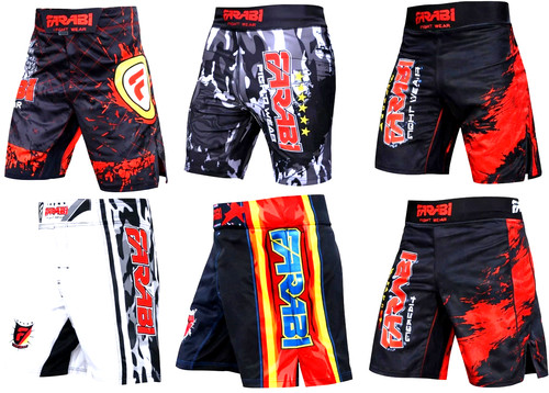 Farabi mma grappling shorts - mma,