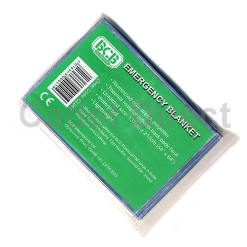 Bcb emergency blanket foil - bcb,