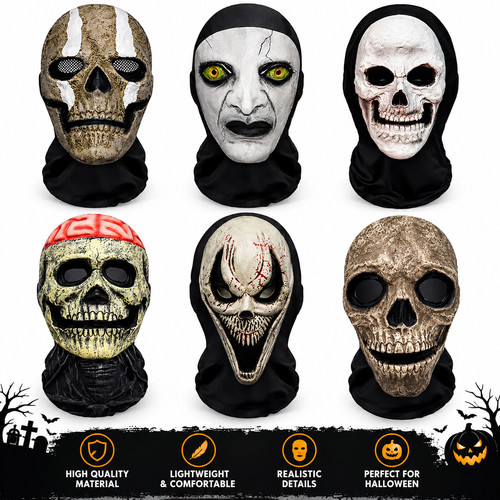 Halloween full head - halloween,