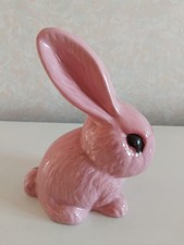 Sylvac High Gloss Medium Sized Pink Rabbit 1026 - Excellent Condition