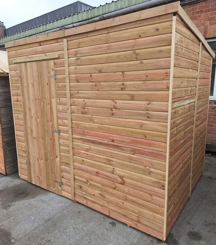 Pinelap sheds 8x6 pent shed - 8x6,