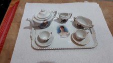 Rare 6 PIECE MINIATURE TEA SET