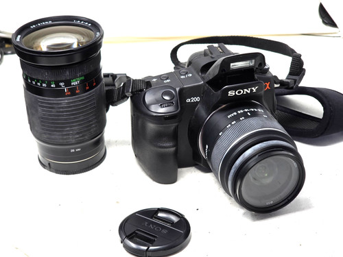 Sony alpha a200 camera dslr - sony,