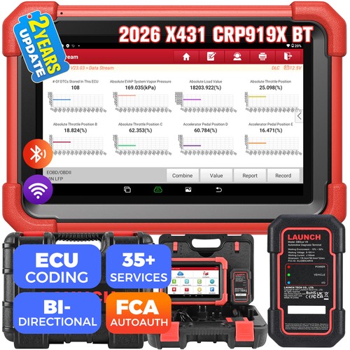 2026 launch x431 crp919x - 2026, bt