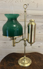 Antique Brass Student Oil Lamp
