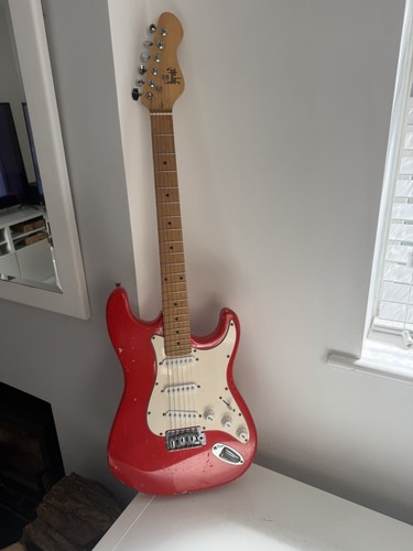 Herald electric guitar red - herald,