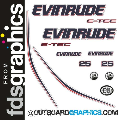 Evinrude 25hp etec - 25hp,