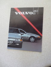 Volvo 480 ES car brochure