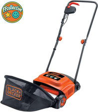 Lawn Raker 600W Adjustable Height Scarifier Large Grass Box
