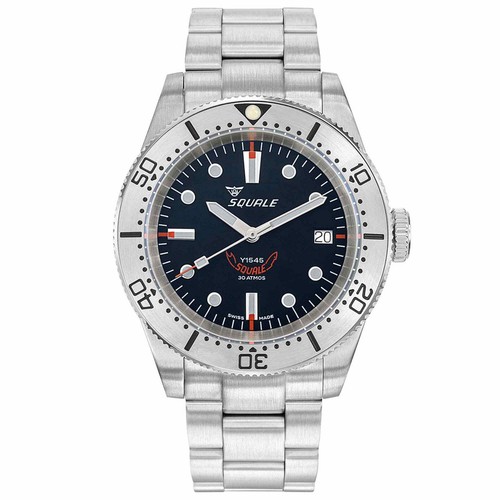 Squale 1545ssbk 1545 - squale, black