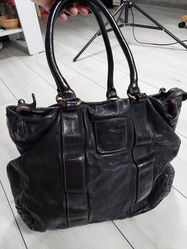Campomaggi vntg chunky black - campomaggi,