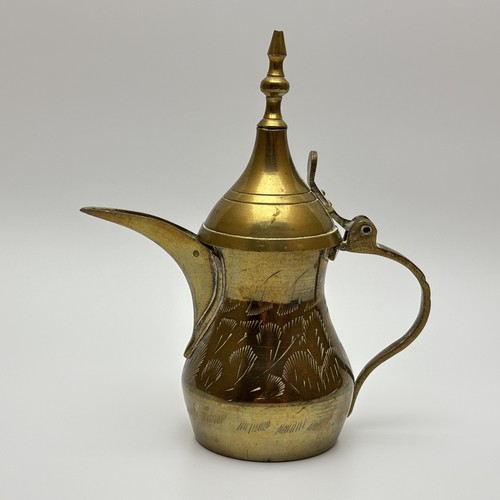Vintage brass dallah arabic - dallah,