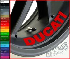 DUCATI Inside Wheel Rim Stickers Decals - 20 Colors Available - x 4 or x 8