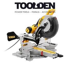 DeWalt DWS780-GB 305mm XPS Compound Slide Mitre Saw 1675W 240V