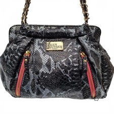 Vintage Paul's Boutique snakeskin leather shoulder bag