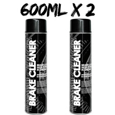 Pack Of 2 Brake Clutch Cleaner Active With Rapid Action 600ml Heavy Duty