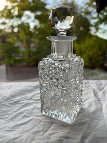 Pretty vintage cut - , glass