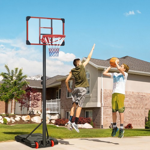 Adjustable basketball hoop - adjustable, and