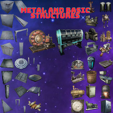 Ark Survival Ascended PVE Metal, Industrial and Bob Tales Structures