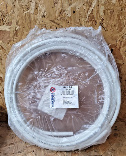 Metre copper 10mm coil - copper, pvc