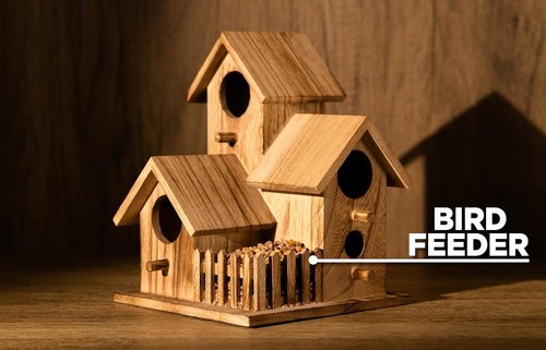 Garden bird house - house, hanging