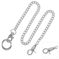  2 Pcs Hanging Chain Keychain Trousers Pocket Watch Replacement Parts