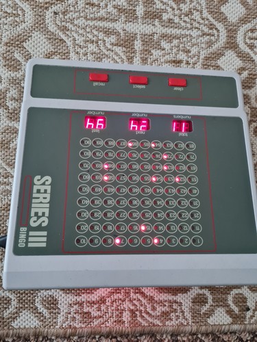 Bingo machine electric series - bingo,