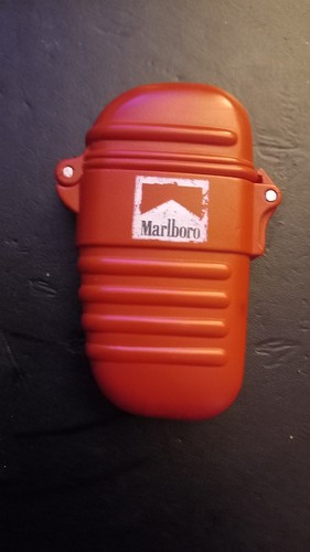 Marlboro gas lighter red - marlboro,