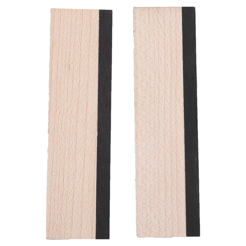 2pcs maple wood - wood, saddle