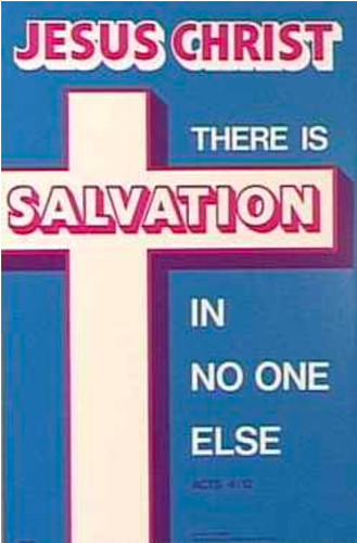 Bible text poster salvation - bible,