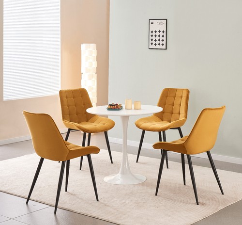 Set velvet dining - set,