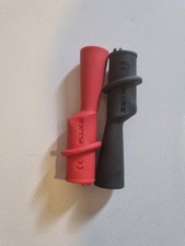 Genuine Fluke AC175 Crocodile/Alligator Clip Set to FIT TL175/TP175 Fluke Probes