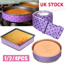 1~4Pcs Cake Pan Strips Bake
