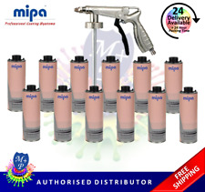 Mipa Schutz x 12 Under Seal Underbody Rust Protection Protector Black 1L + Gun
