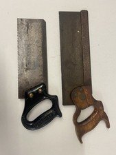TENON SAWS VINTAGE X 2 HENRY DISSTON & SANDVIK